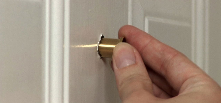 peephole door repair in Brent